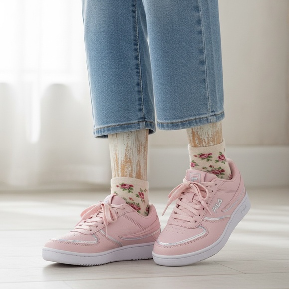 New FILA Women’s Sneakers, Size US Women’s 7.5, Pink Athletic Shoes - Picture 16 of 16